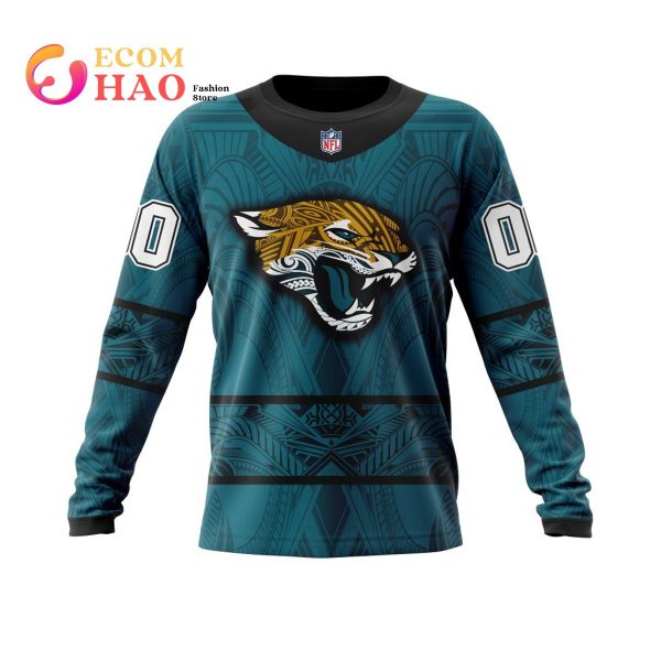 NFL Jacksonville Jaguars Specialized Native With Samoa Culture 3D Hoodie