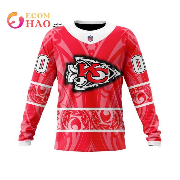 NFL Kansas City Chiefs Specialized Native With Samoa Culture 3D Hoodie