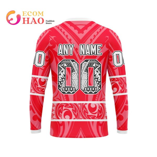NFL Kansas City Chiefs Specialized Native With Samoa Culture 3D Hoodie