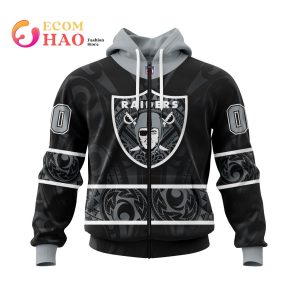 NFL Las Vegas Raiders Specialized Native With Samoa Culture 3D Hoodie