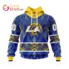 NFL Los Angeles Chargers Specialized Native With Samoa Culture 3D Hoodie