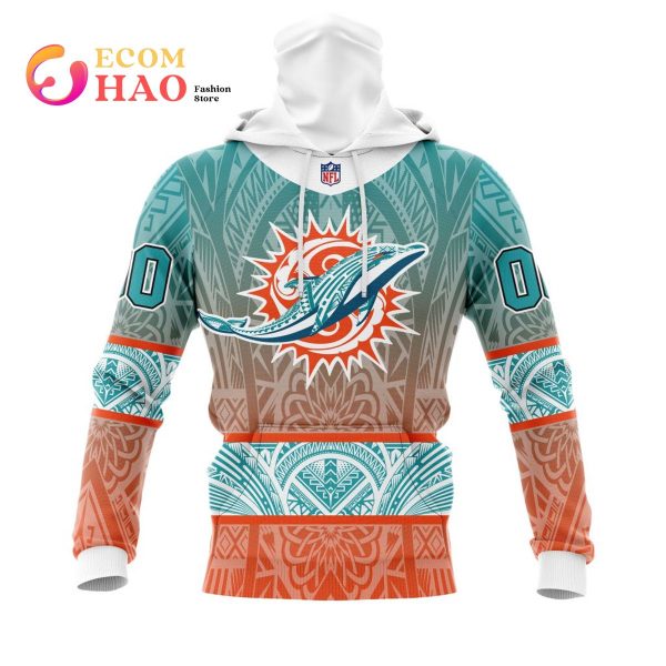NFL Miami Dolphins Specialized Native With Samoa Culture 3D Hoodie