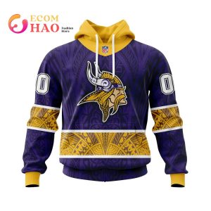 NFL Minnesota Vikings Specialized Native With Samoa Culture 3D Hoodie