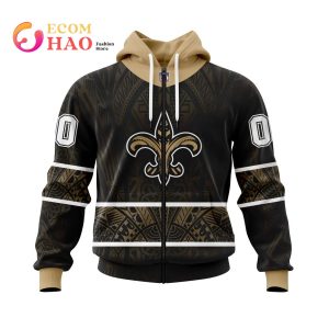 NFL New Orleans Saints Specialized Native With Samoa Culture 3D Hoodie