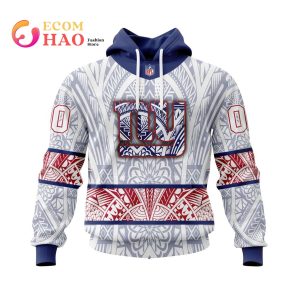NFL New York Giants Specialized Native With Samoa Culture 3D Hoodie