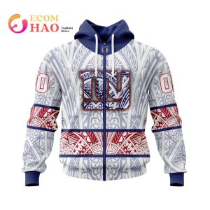 NFL New York Giants Specialized Native With Samoa Culture 3D Hoodie