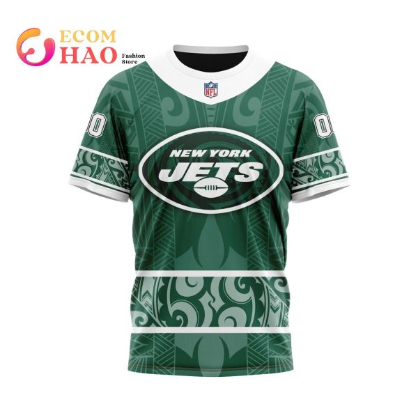 NFL New York Jets Specialized Native With Samoa Culture 3D Hoodie