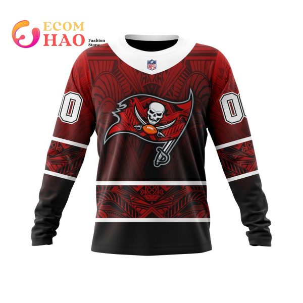 NFL Tampa Bay Buccaneers Specialized Native With Samoa Culture 3D Hoodie