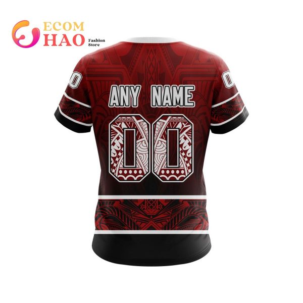 NFL Tampa Bay Buccaneers Specialized Native With Samoa Culture 3D Hoodie