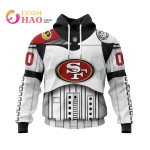 San Francisco 49ers Specialized Star Wars May The 4th Be With You 3D Hoodie