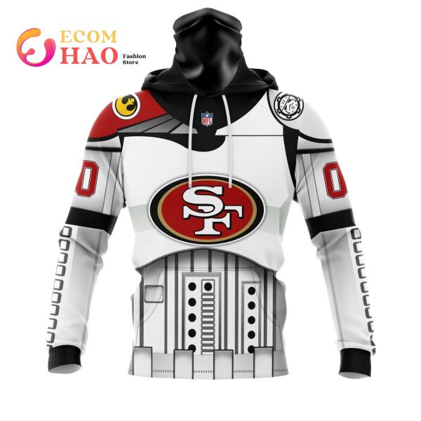 San Francisco 49ers Specialized Star Wars May The 4th Be With You 3D Hoodie