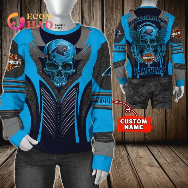 NFL Carolina Panthers Harley Davidson 3D Hoodie