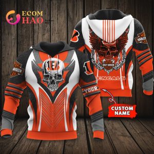 NFL Cincinnati Bengals Harley Davidson 3D Hoodie