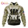 NFL Chicago Bears Salute To Service – Honor Veterans And Their Families 3D Hoodie