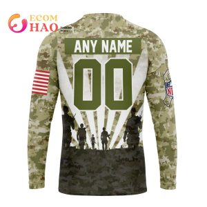 Personalized NFL Green Bay Packers Salute To Service Honor Veterans And  Their Families Hoodie - Torunstyle