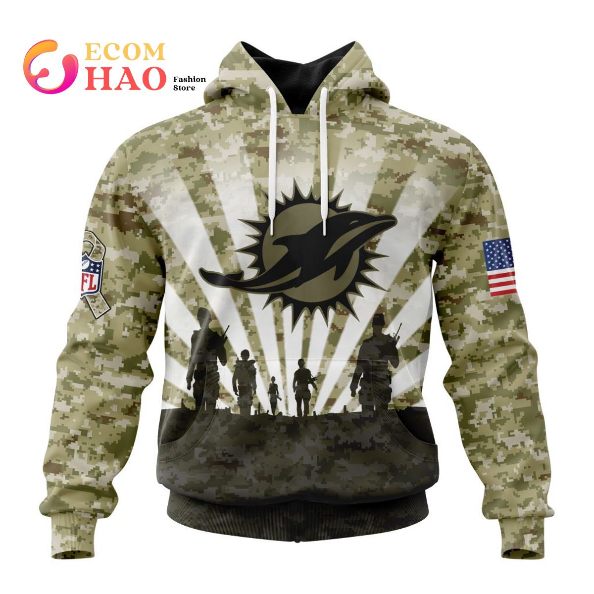 Personalized NFL New England Patriots Veterans Day Camo Hoodie, Shirt •  Kybershop