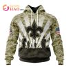 NFL New York Giants Salute To Service – Honor Veterans And Their Families 3D Hoodie