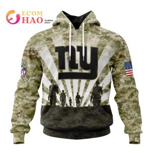NFL New York Giants Salute To Service – Honor Veterans And Their Families 3D Hoodie
