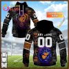 Personalized AFL Hawthorn Hawks Rose Dragon 3D Hoodie