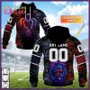 Personalized AFL North Melbourne Rose Dragon 3D Hoodie