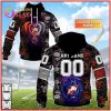 Personalized AFL ST Kilda Rose Dragon 3D Hoodie