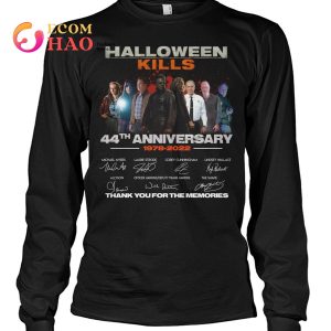 Halloween Kills 44th Anniversary 1978-2022 Thank You For The Memories T-Shirt