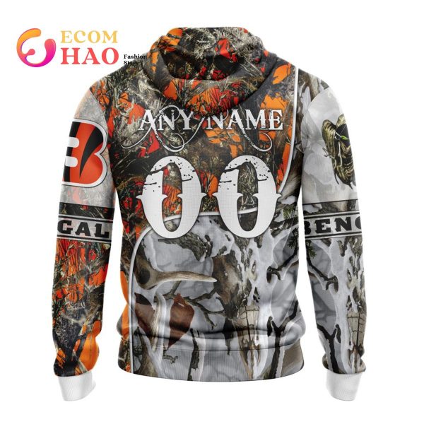 NFL Cincinnati Bengals Special Fall And Winter Bow Hunting 3D Hoodie