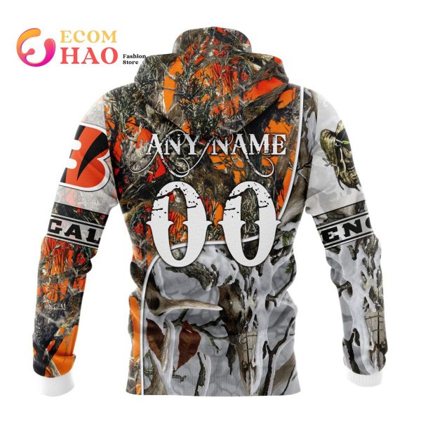 NFL Cincinnati Bengals Special Fall And Winter Bow Hunting 3D Hoodie
