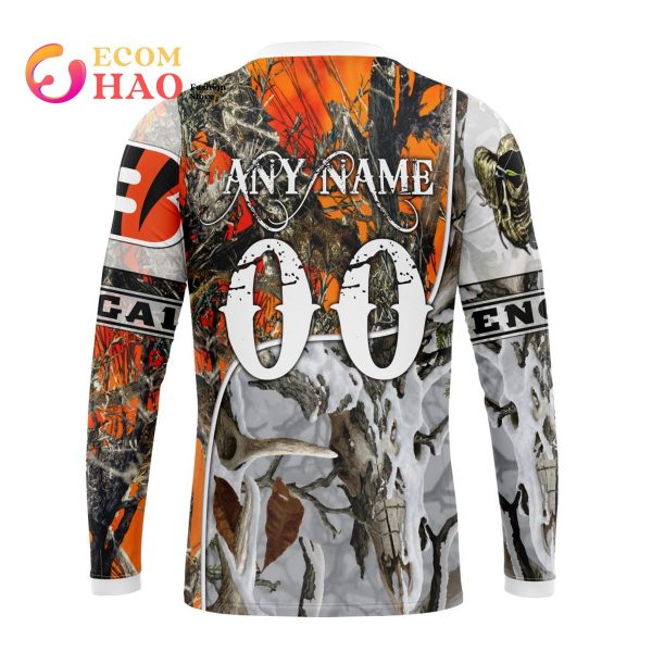 NFL Cincinnati Bengals Special Fall And Winter Bow Hunting 3D Hoodie