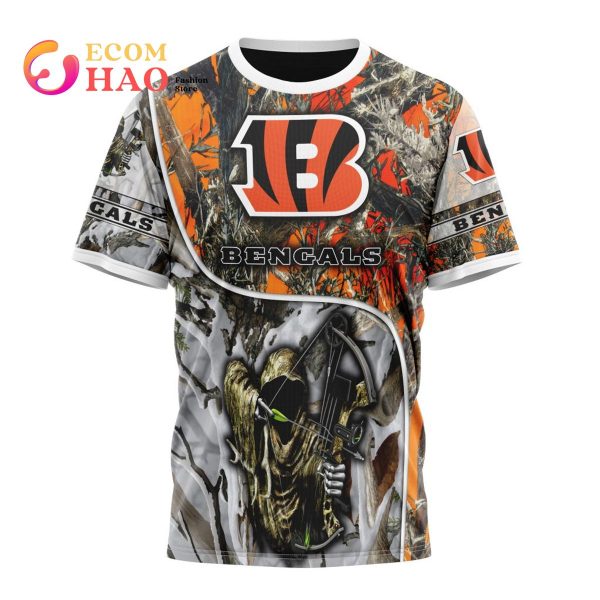 NFL Cincinnati Bengals Special Fall And Winter Bow Hunting 3D Hoodie