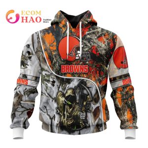 NFL Cleveland Browns Special Fall And Winter Bow Hunting 3D Hoodie