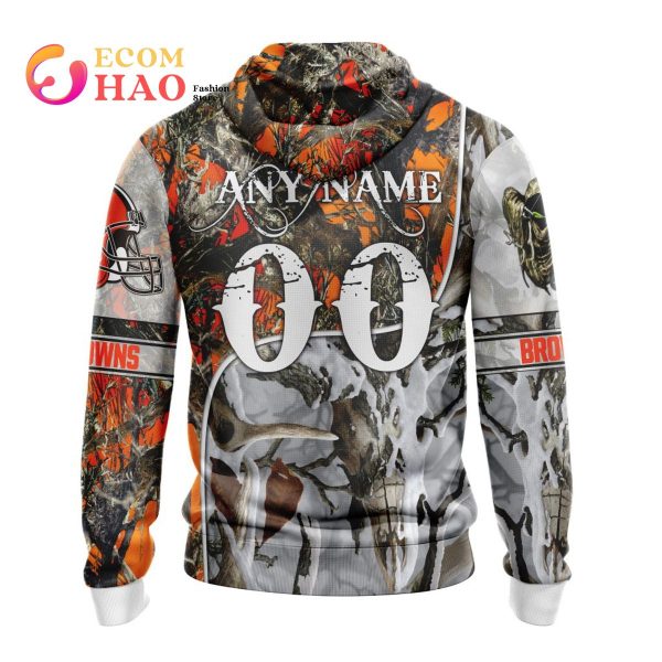 NFL Cleveland Browns Special Fall And Winter Bow Hunting 3D Hoodie