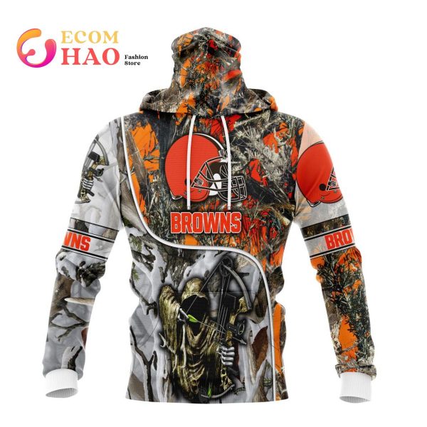 NFL Cleveland Browns Special Fall And Winter Bow Hunting 3D Hoodie