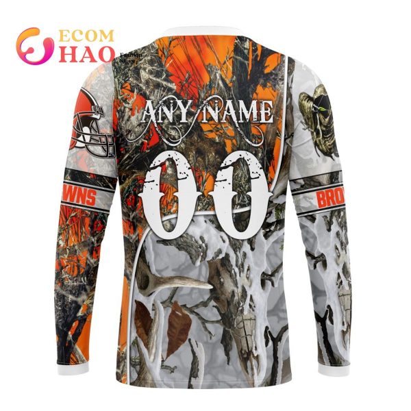 NFL Cleveland Browns Special Fall And Winter Bow Hunting 3D Hoodie