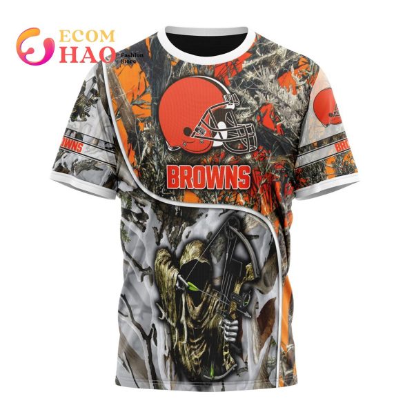 NFL Cleveland Browns Special Fall And Winter Bow Hunting 3D Hoodie