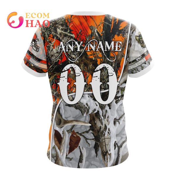 NFL Cleveland Browns Special Fall And Winter Bow Hunting 3D Hoodie