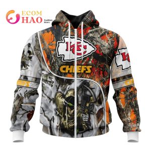 NFL Kansas City Chiefs Special Fall And Winter Bow Hunting 3D Hoodie