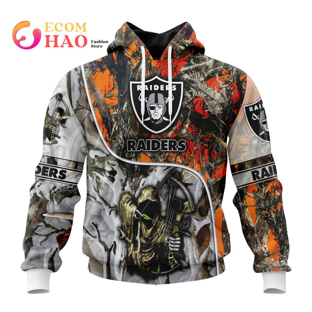 NFL Minnesota Vikings Special Fall And Winter Bow Hunting 3D Hoodie