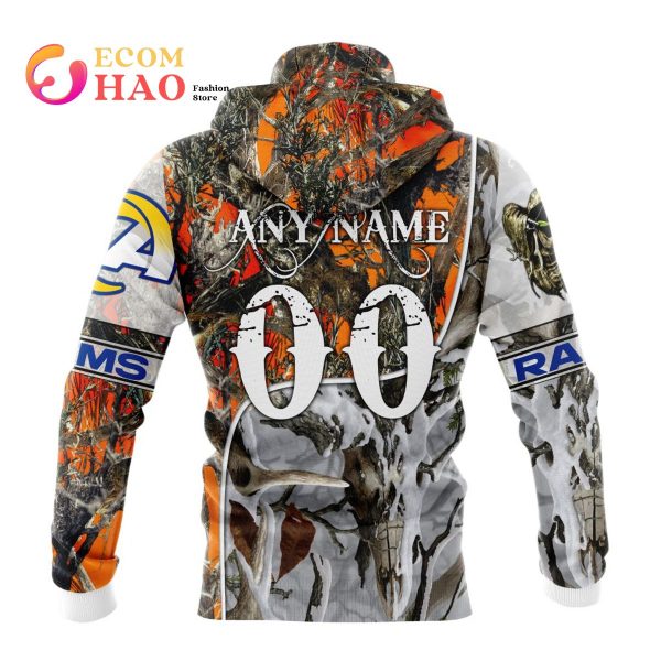NFL Los Angeles Rams Special Fall And Winter Bow Hunting 3D Hoodie