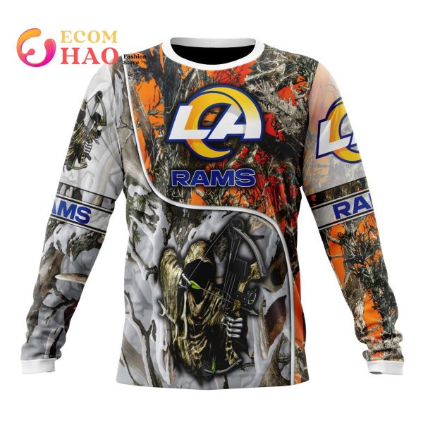 NFL Los Angeles Rams Special Fall And Winter Bow Hunting 3D Hoodie