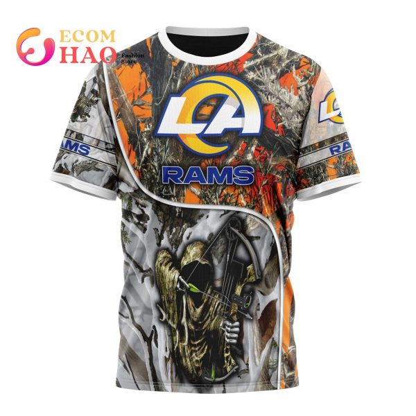 NFL Los Angeles Rams Special Fall And Winter Bow Hunting 3D Hoodie