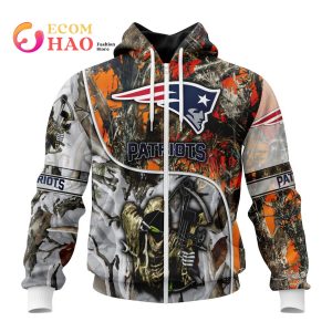 NFL New England Patriots Special Fall And Winter Bow Hunting 3D Hoodie