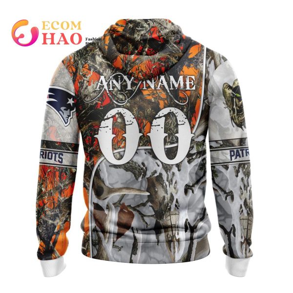 NFL New England Patriots Special Fall And Winter Bow Hunting 3D Hoodie