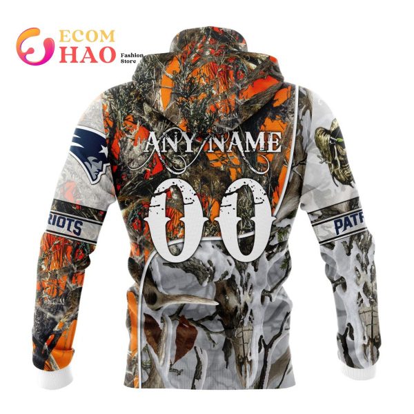 NFL New England Patriots Special Fall And Winter Bow Hunting 3D Hoodie