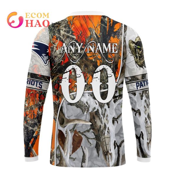 NFL New England Patriots Special Fall And Winter Bow Hunting 3D Hoodie
