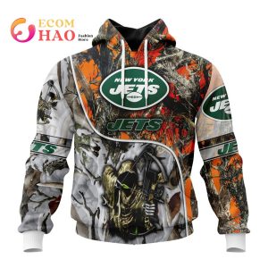 NFL New York Jets Special Fall And Winter Bow Hunting 3D Hoodie