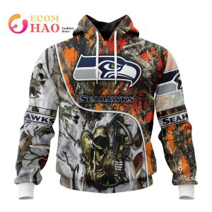 NFL Seattle Seahawks Special Fall And Winter Bow Hunting 3D Hoodie