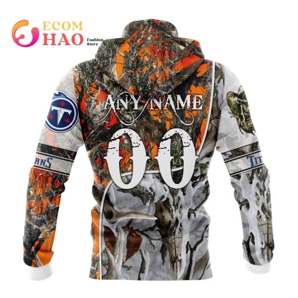 NFL Tennessee Titans Special Fall And Winter Bow Hunting 3D Hoodie