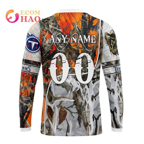 NFL Tennessee Titans Special Fall And Winter Bow Hunting 3D Hoodie