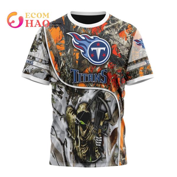 NFL Tennessee Titans Special Fall And Winter Bow Hunting 3D Hoodie